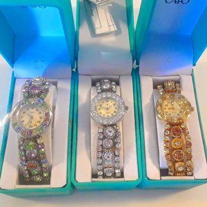 Stretch bracelet watch